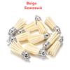 10/20Pcs 38mm Leather Tassel Fringe Keychain Strap Jewelry Fiber Fringe Suede Tassel Key Chains for DIY Jewelry Accessories