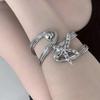 Irregular Starfish Cuff Bracelets Rhinestone Crystal Starfish Bangles  Arm Accessories