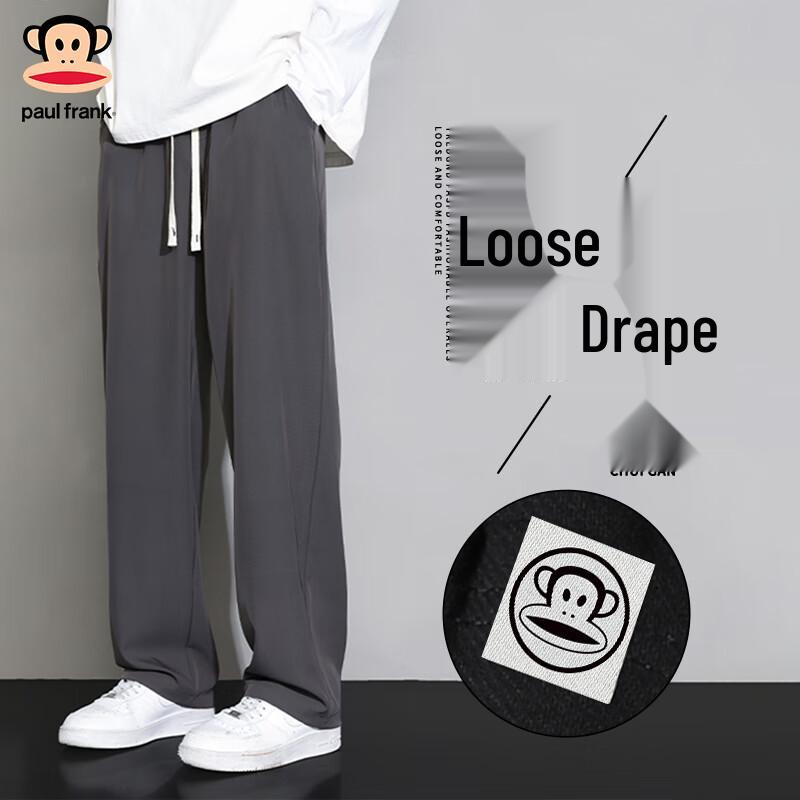 

Paul Frank Men s American Style Loose Straight-Leg Casual Pants 3XL