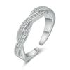 Exquisite Cubic Zirconia Wheel of Fortune Adjustable Ring - Popular European, American, Japanese, Korean Jewelry