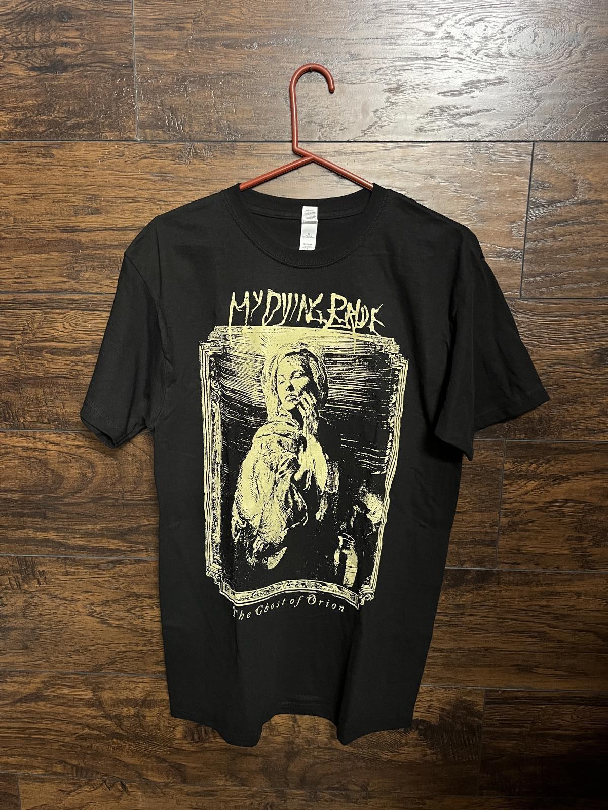 Band My Dying Bride T-shirt - Woodcut Ghost of Orion -M S
