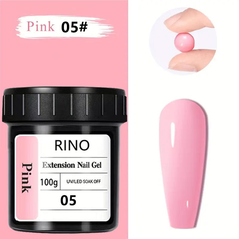 3-in-1 Builder Gel Nail Kit: UV Gel Extension, Base Coat & Sealer