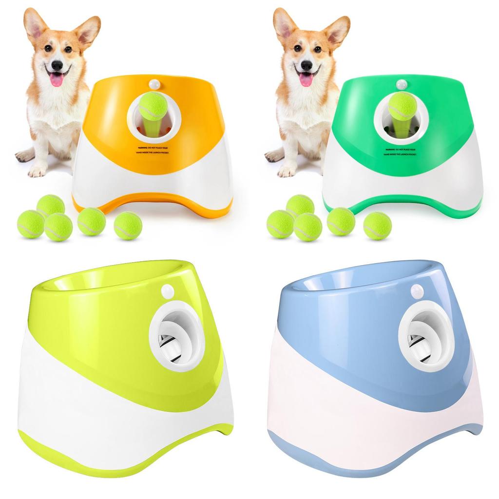 Ball Dog Automatic Launcher Pet Ball Thrower Interactive Game For Pet Training