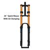MAGICBROS MG-FK328A Double Shoulder MTB Air Fork 180mm Travel 26/27.5/29" QR/TA Axle 32mm Stanchion Aluminum-Magnesium Alloy