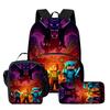Minecraft Printed Backpack Children'S Elementary School Bag