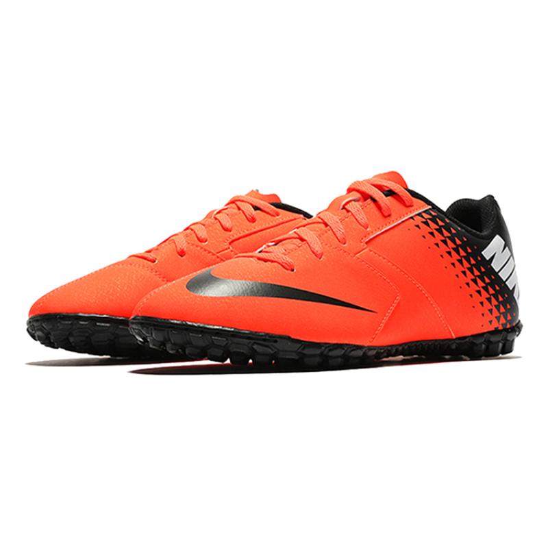 Nike Bombax Junior Low Top Kids' Soccer Shoes Red Black Kids' Sneakers 826488-801