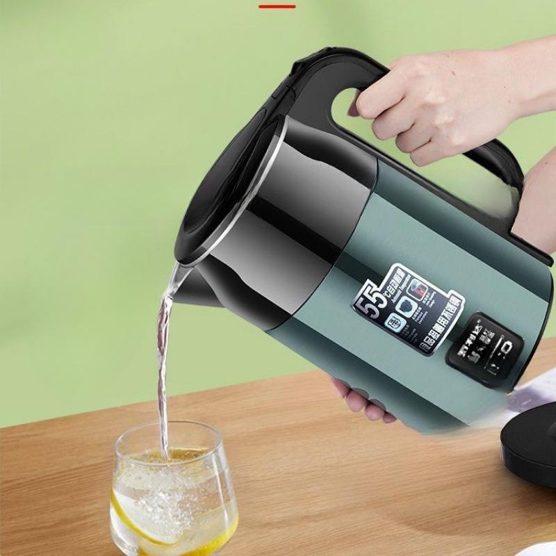 Durable Thickened Stainless Steel Electric Kettle, Large Capacity, Fast Boiling, Automatic Power-Off, Constant Temperature Control.