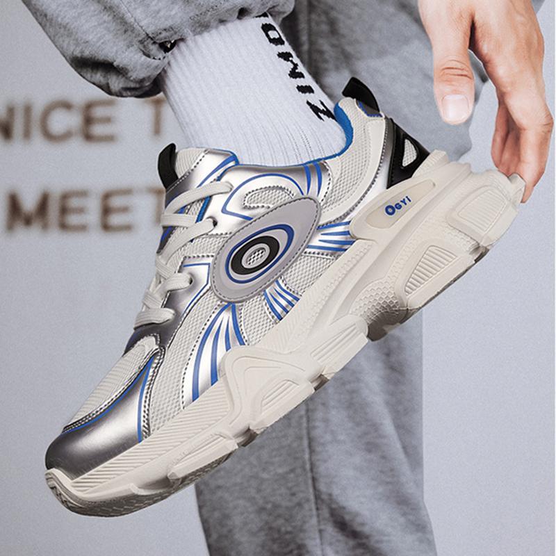 Fashion Men Running Casual Tenis Leisure Sports Thick Soles For Heightening Luxury Shoes Trainer Race Breathable Shoes 39-44