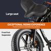 BURCHDA Bicicletta elettrica pieghevole R8S1500W per adulti, batteria al litio 48V20Ah, per pendolari urbani, Ebike 4.0 FatTire, motore potente da 20''