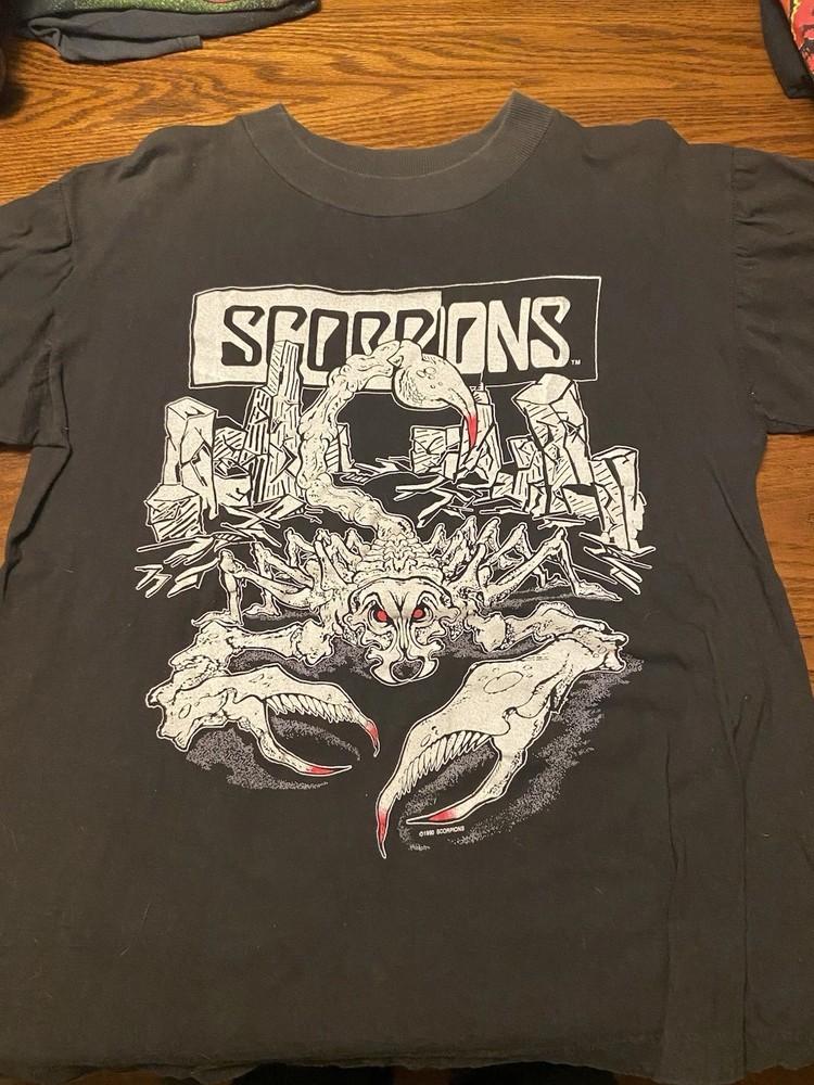 

New Rare Scorpions Band Gift For Fans Black S-235XL T-Shirt LW193 Unisex T-Shirt XXL