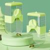 350ml Bird Water Dispenser Automatic Secure Mounting Parrot Drinking Kettle Detachable Leak-proof Hanging Water Feeder