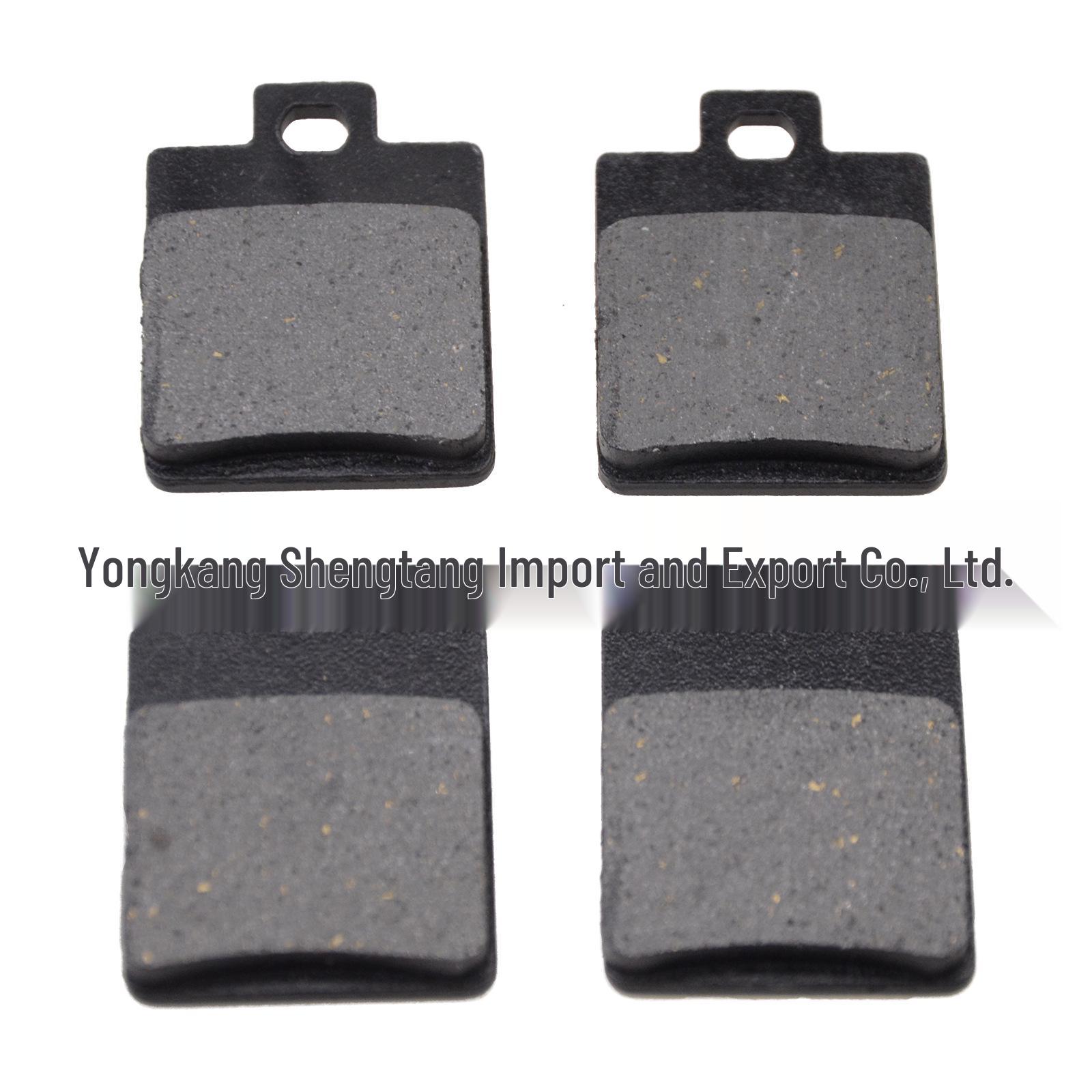 

Set of 4 Rear Disc Brake Pads for 50cc-125cc Dirt Bikes, Go-Karts, and ATVs Semi-Metallic