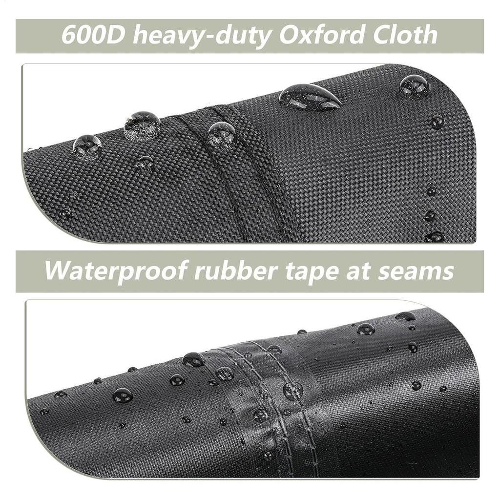 Heavy Duty Grill Cover 60-Inch Heavy Duty Home Supplies Outdoor Grill Cover For Outdoor Propane Charcoal Table Cart Pit Yard