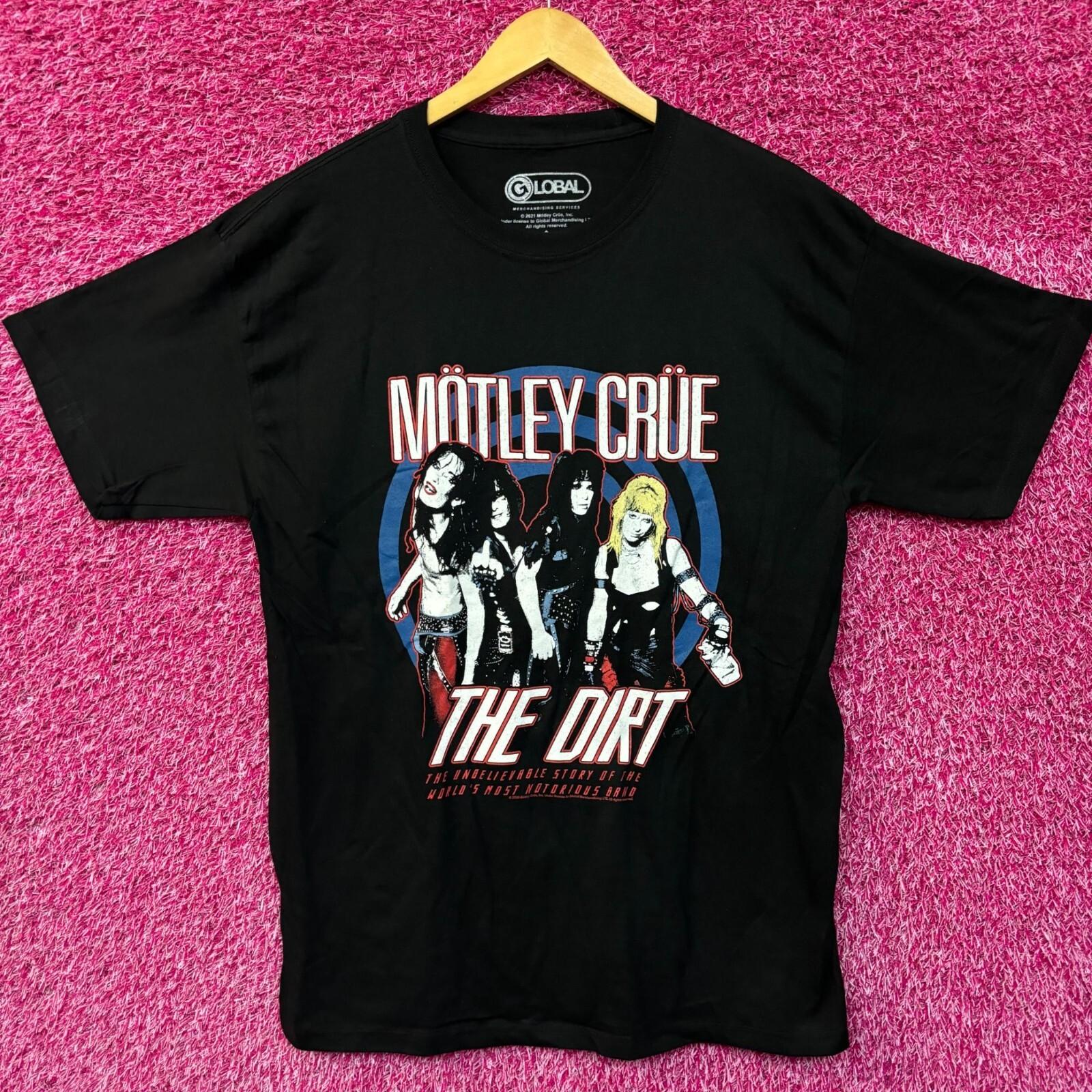 Motley Crue The Dirt Rock Tshirt size Large XXXXL