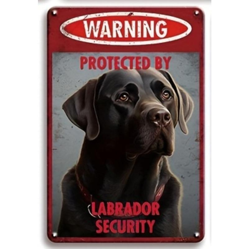 6pcs Metal Tin Sign Set Vintage Wall Art Pendants for Dog House Pet Store   Dog Grooming Salon Living Room Home Office