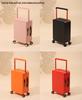 26" Wide Pull Rod Luggage: 20" Lightweight Female Carry-on Suitcase with Silent Wheels and Password Lock.