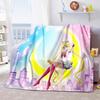 Japanese anime cute cartoon theme Sailor Moon Tsukino Usagi blanket suitable for home beds, sofa covers, office nap, outdoor warm blankets O4