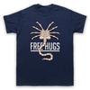 Funny Facehugger Alien Free Hugs Scifi TShirt 100 Cotton ONeck Summer Short Sleeve Casual Mens Tshirt Size S3XL