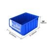 Yishu Xiang Thickened Blue Plastic Parts Storage Box
