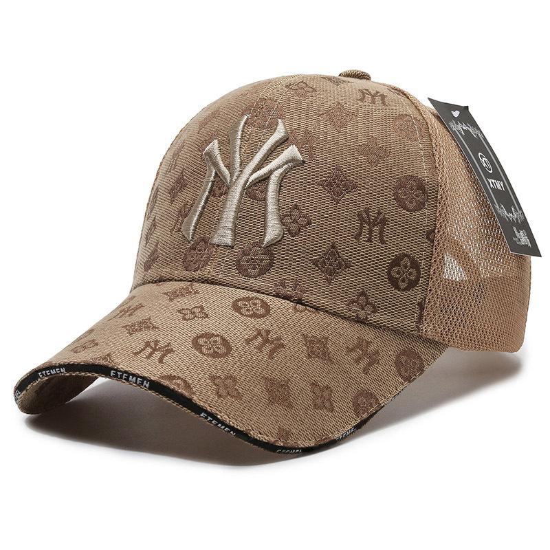 Yiran bag Nieuwe Casual Brief Borduur Baseball Caps Lente En Zomer Buiten Unisex Verstelbare Casual Hoeden Zonnebrand Hoed Sport Cap 54-60CM
