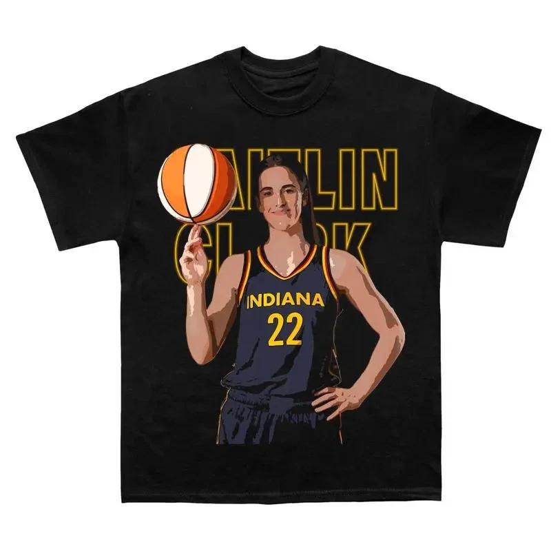 COMBATWEAR Caitlin Clark Athlete Tee Sport Style T-Shirt, Graphic Tee T-Shirt XXL