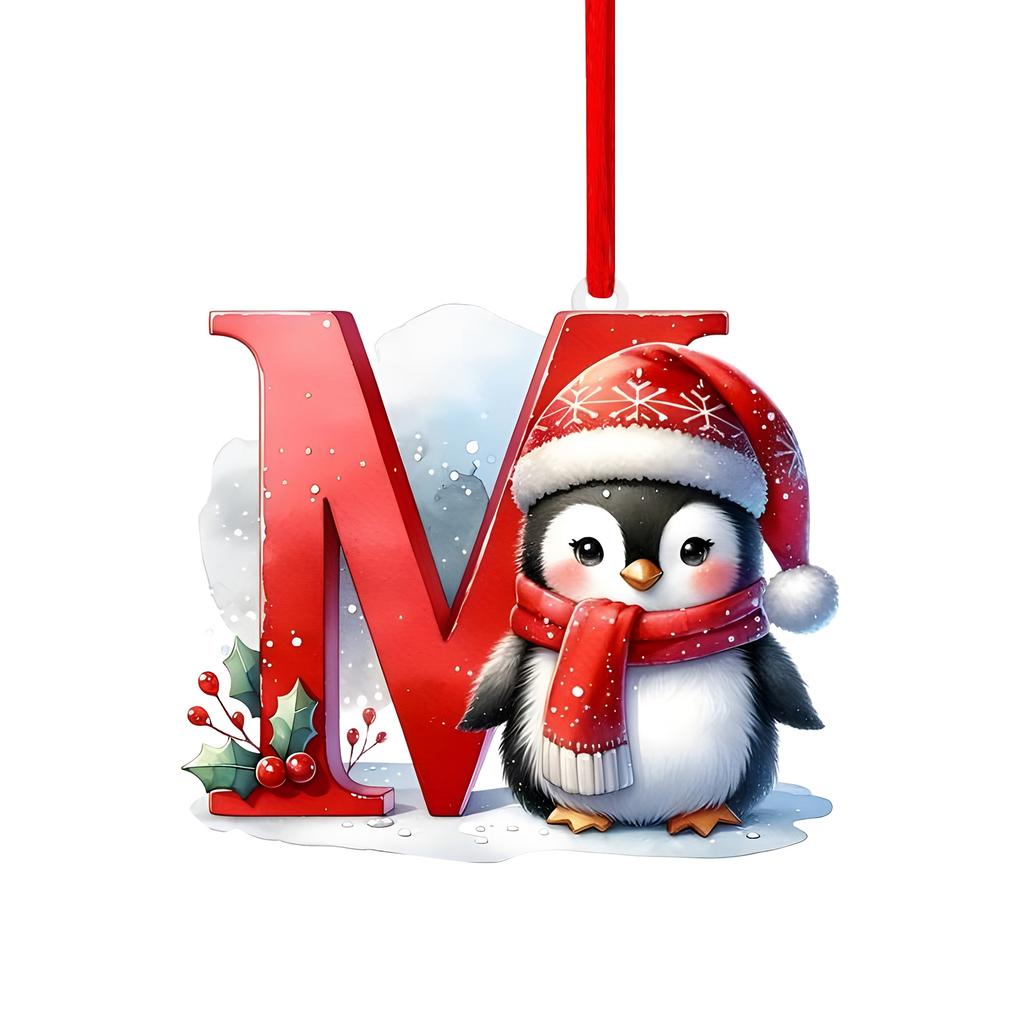 26 Letter,Christmas,Ornaments,Acrylic,1
