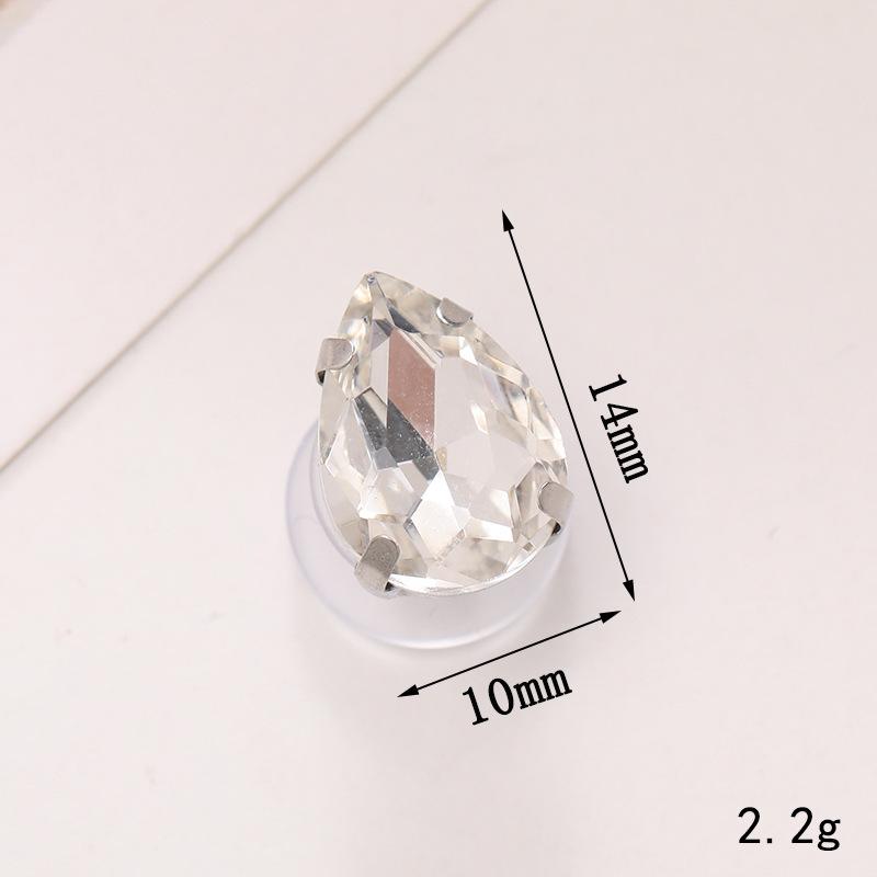 Zinc Alloy Pearl Flower Clog Accessories - DIY Shoe Buckle Decoration