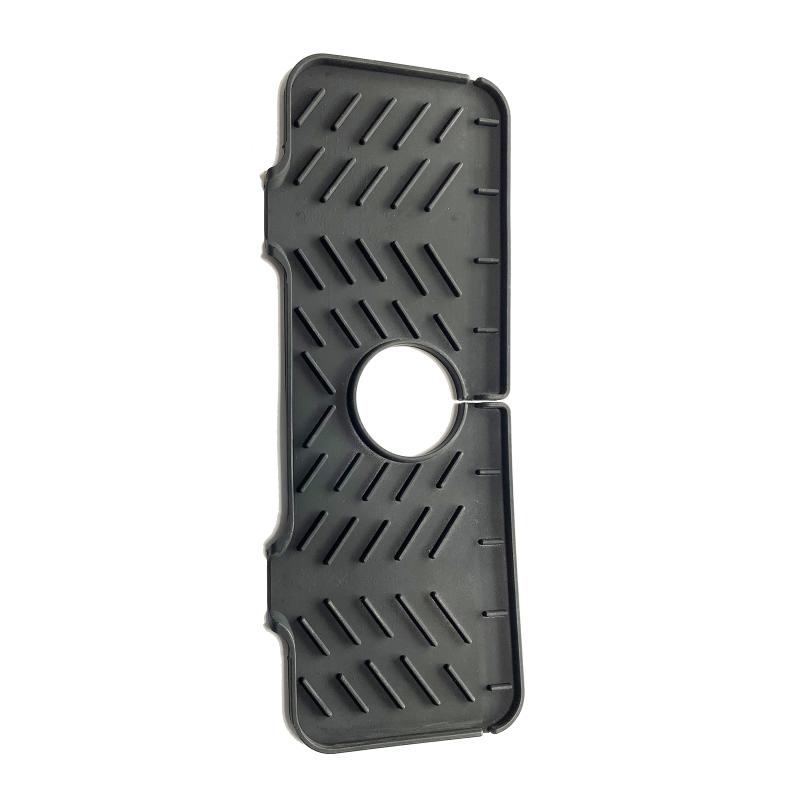 Sink Draining Pad Behind Faucet Drip Protector Splash Countertop Durable Use for Kitchen Bathroom Bar Countertop Protect