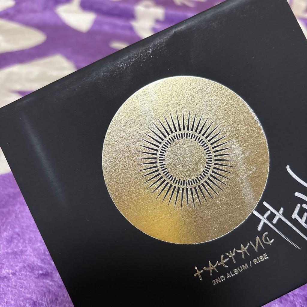 [USED] BIGBANG Taeyang TAEYANG RISE Autographed