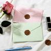 5pcs Macaron Envelopes High Grade Thick Paper Cash Envelopes Kawaii Wedding Party Invitations Cards Postcards Cover for Letters