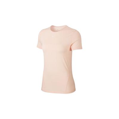 Pro Mesh Training Top Short Sleeve T-Shirt Women Tops Pink AO9952-664
