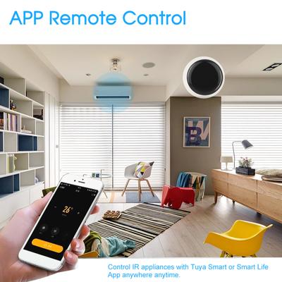 Télécommande infrarouge Contrôleur à distance WiFi pour maison intelligente Contrôle via l'application Smart Life Compatible avec Contrôle vocal Assistant