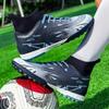 Outdoor Men TF Soccer Shoes  High Ankle Football Boots Non-Slip Training Grass Sport Turf FG Training Wholesale Indoor Futsal