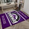 Colorado Baseball  Carpet, Kitchen Rugs, Yoga Mat, Non-Slip Mats, Rug for Bathroom, Living Room Bedroom, Camping Rugs Christmas Gift