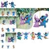 Cute Cartoon Acrylic Christmas Tree Ornament For Home And Car Decorations