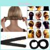 Trendy Korean Version Geometric Bun Maker 21cm Hair Accessory Fabric Material