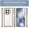 For OnePlus 13R 5G Phone Case WANLONFENG XC Series TPU Acrylic Cover with Tempered Glass (Big Lens Hole)