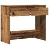 Console Table Reclaimed Wood Look 89x41x76.5 cm Engineered Wood
