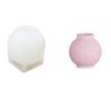 Lantern Resins Molds with Rounded Globe Molds and Integrated Silicone Construction for Decorative Casting Projects
