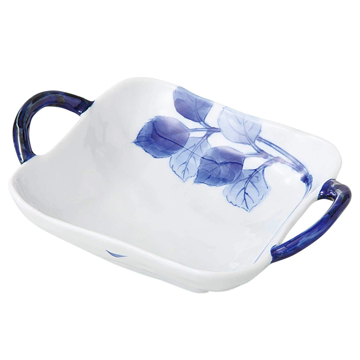 

Hamato Mitsuba Bowl with White Handles, 55-06, білий