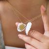 Sweet Charm Bohemian Style Pendant Adjustable Gold Plated Leaves Necklace  Jewelry Accessories