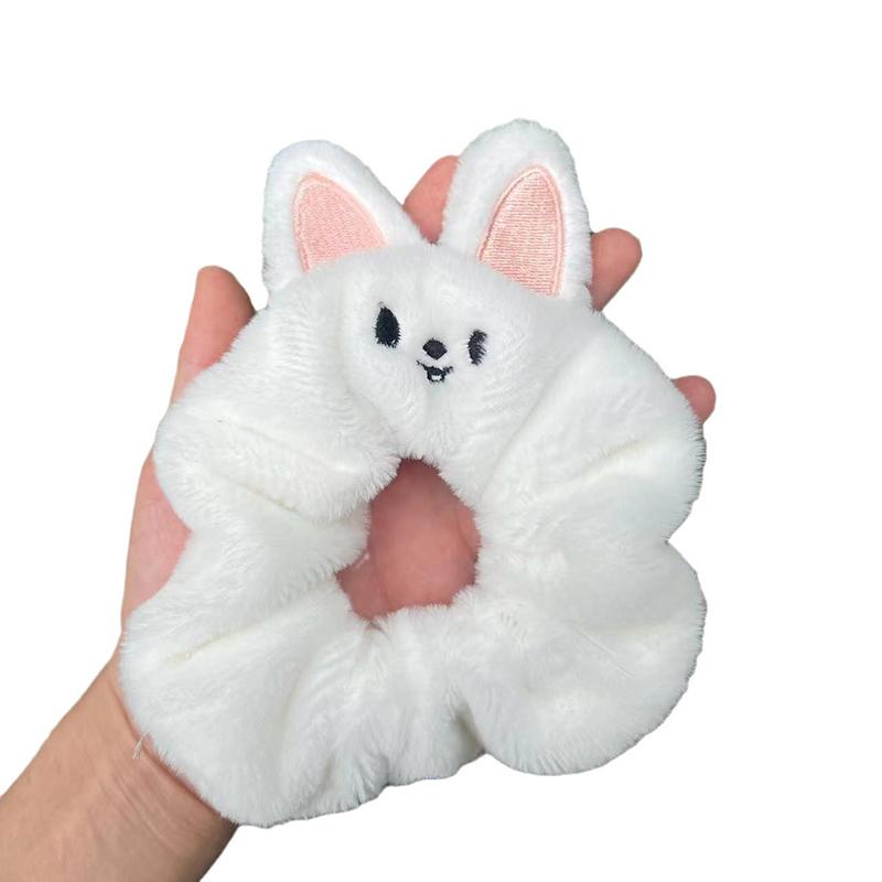 Krásný kreslený zvířecí styl plyšová gumička do vlasů čelenka gumička do vlasů elastické gumičky do vlasů gumička do vlasů velkého střeva vlasové doplňky