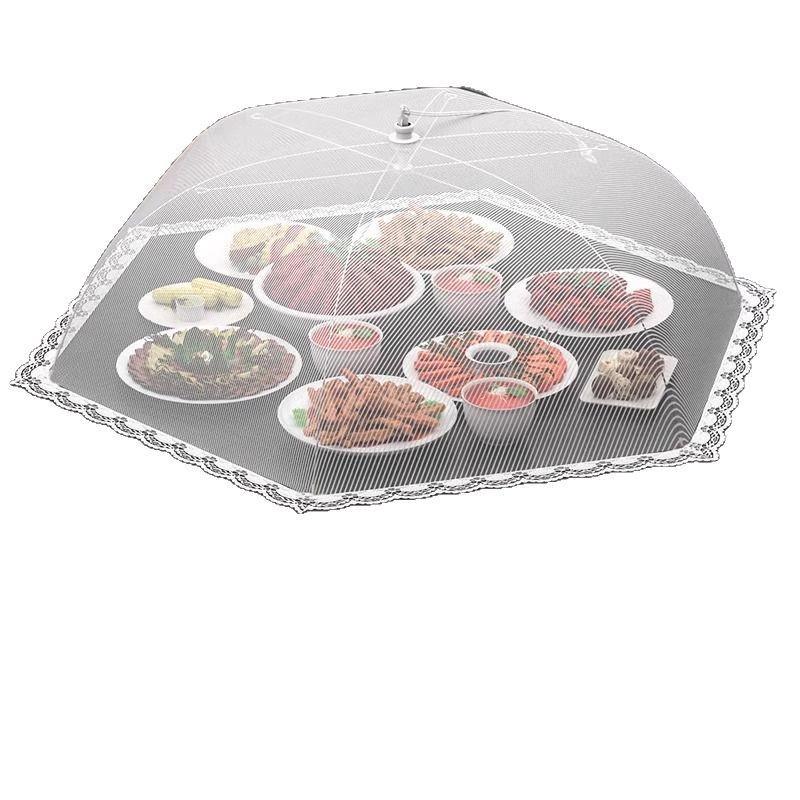 Foldable Dining Table Dustproof & Flyproof Food Cover Lid