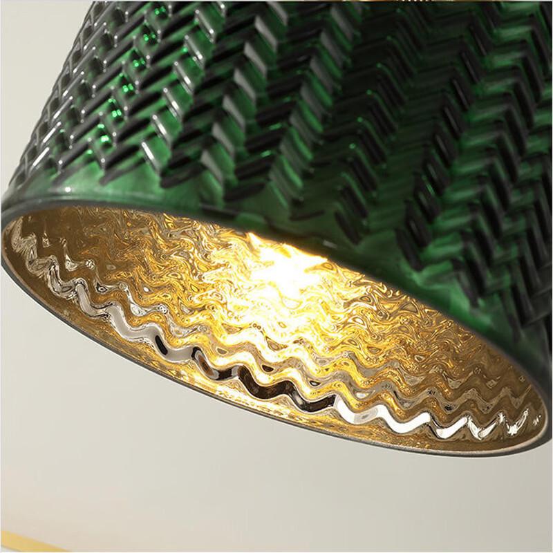 Oeny Japanese Green Wave Pendant & Wall Lamp