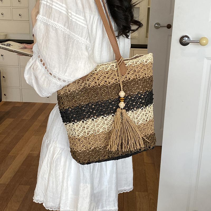 Summer Lazy Style Single-shoulder Bag, Casual Large-capacity Tote Bag, Handbag Casually