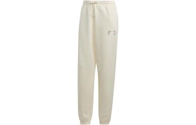 Originals Cherry Blossom Limited Series Knitted Sweatpants Women's Ivory Moderate Cuffed Pants IN7115