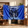 Kks Lech Poznan (1) Personalized Name Blanket Soft Cozy Gift for Sofa Bed Couch Home Decoration
