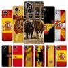 Spain Bull Flag Soft TPU Phone Case For Xiaomi Redmi Note 15 14 13 12 4G 10 11 Pro Plus 5G 14C 13C 12C 10C 9A Cover
