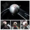 5/6 Speed Car Gear lever Knob Aluminum Matte Ball Shape M10*1.5 For Honda Civic g8 TYPE R EP3 FN2 City Fit FD2 DC2 DC5