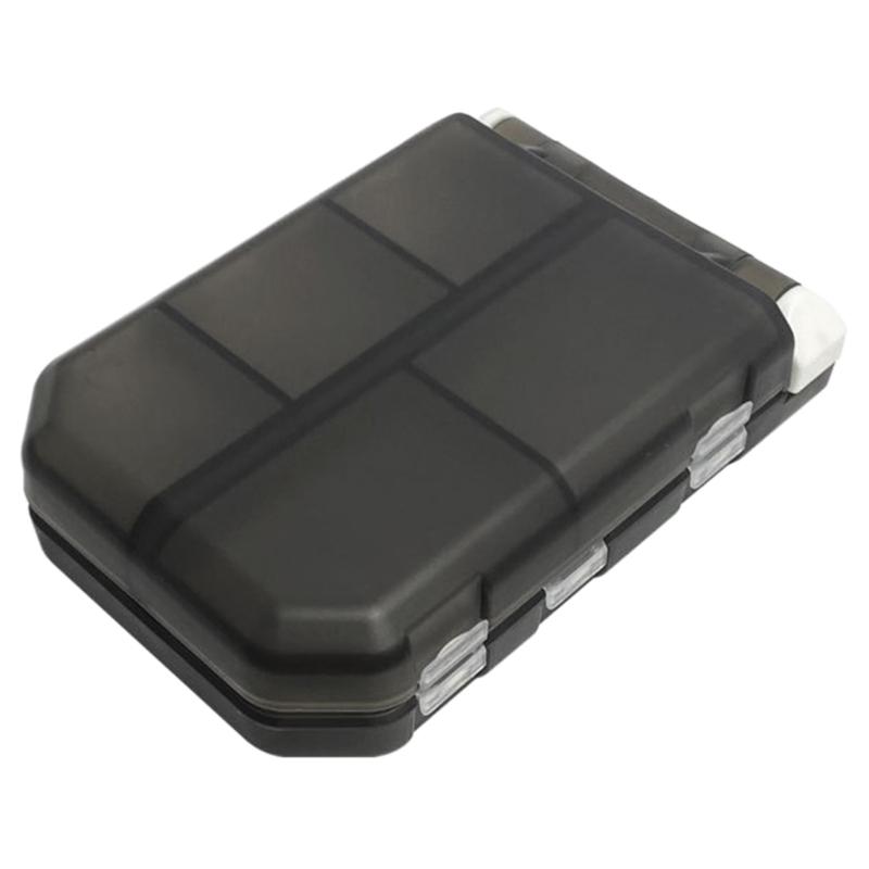 

Portable Fishing Tackle Box Organizers Case Light Weight Fishing Tool Baits Lures Box Double Sided Lures Hook Organizers